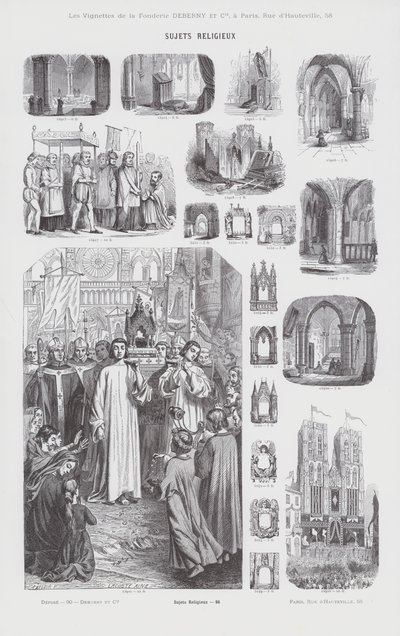 Temas Religiosos de French School