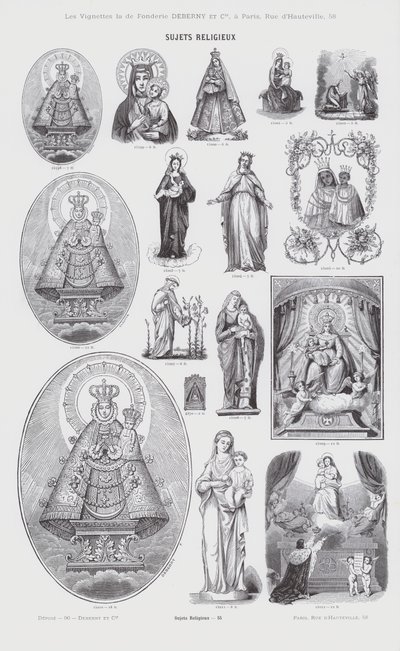 Temas Religiosos de French School