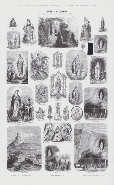 Temas Religiosos de French School