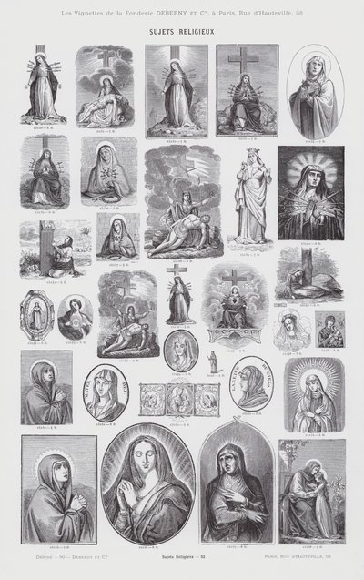 Temas Religiosos de French School