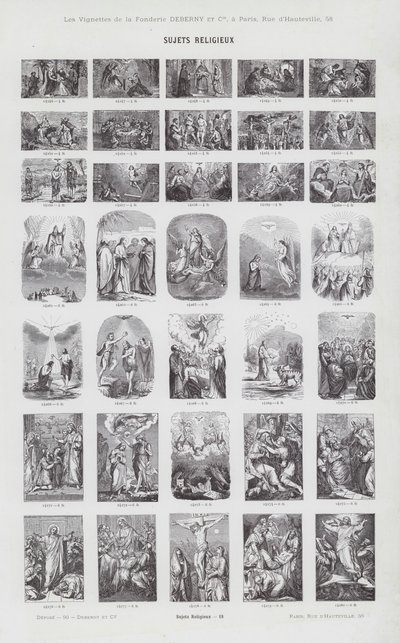 Temas Religiosos de French School