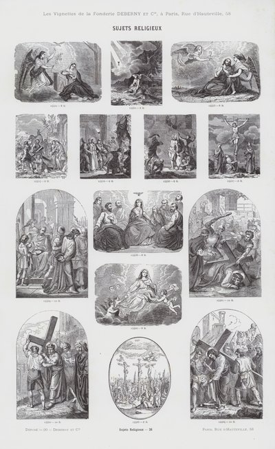 Temas Religiosos de French School