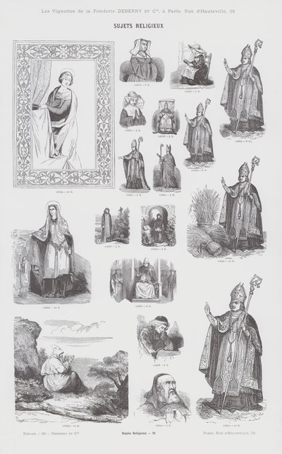 Temas Religiosos de French School