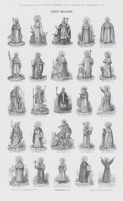 Temas Religiosos de French School