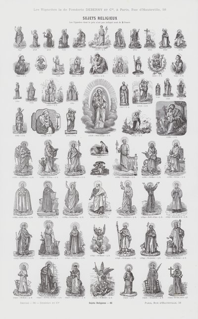 Temas Religiosos de French School