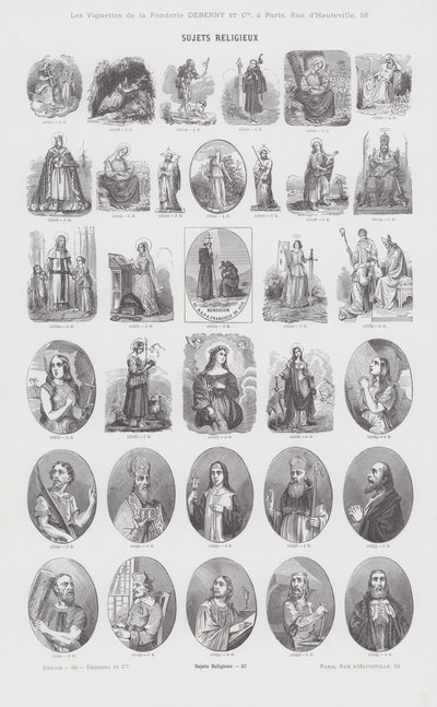 Temas Religiosos de French School