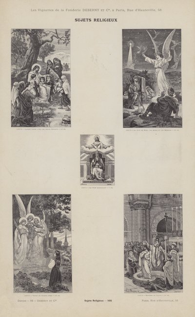 Temas Religiosos de French School