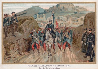 Rendición de Belfort de French School