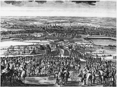 Rendición de la ciudad y la ciudadela de Gante, 1678 de French School
