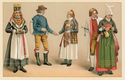 Traje de Suecia de French School