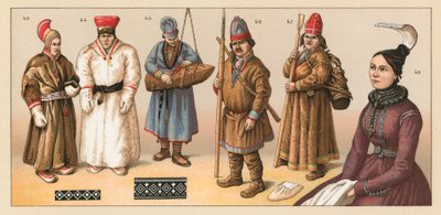 Traje de Suecia de French School