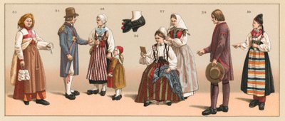 Traje de Suecia de French School
