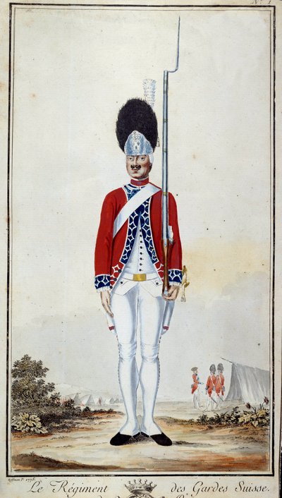 Guardia Suiza. Lámina 16 en 