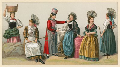 Traje de Suiza de French School