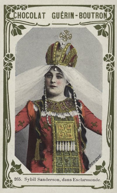 Sybil Sanderson, en Esclarmonde de French School
