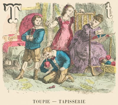 T: Trompo — Tapiz de French School