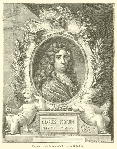 Tapicería de la manufactura de los Gobelinos de French School