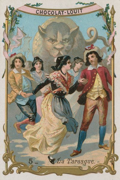Tarasca, dragón legendario de Provenza de French School