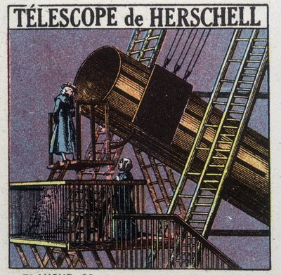 Telescopio de Friedrich Wilhelm Herschel (1738-1822) - en "L