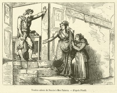 Tiernas despedidas de Nuccia a Meo Patacca de French School