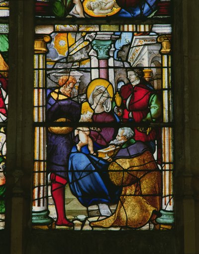 La Adoración de los Magos, 1598 de French School