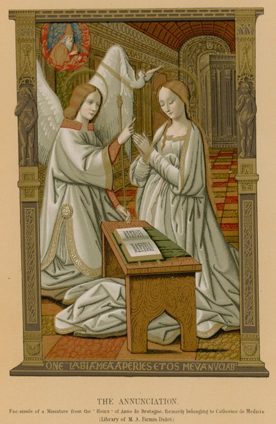 La anunciación de French School