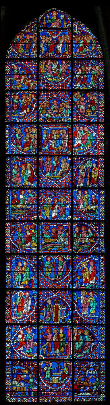 La ventana de los apóstoles de French School