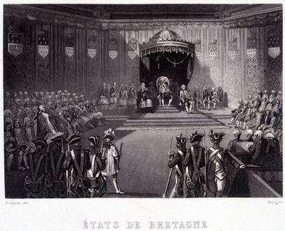 Asamblea de los Estados Generales de Bretaña y Vendée de French School