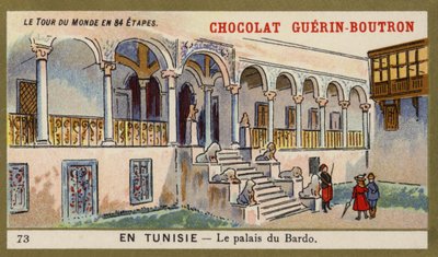 El Palacio de Bardo, Túnez de French School