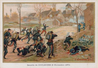 La Batalla de Coulmiers de French School