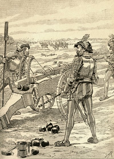 La batalla de Marignano de French School