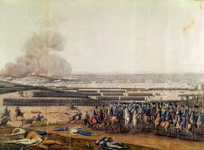 La Batalla de Moscú, 7 de septiembre de 1812 (detalle) de French School