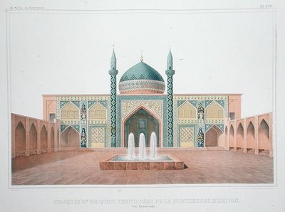 La Mezquita Azul, Ereván, Armenia de French School