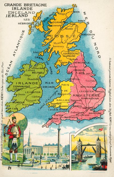 Las Islas Británicas de French School