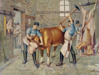 El Carnicero, siglo XIX de French School
