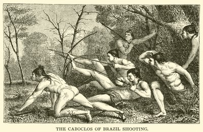 Los Caboclos de Brasil disparando de French School