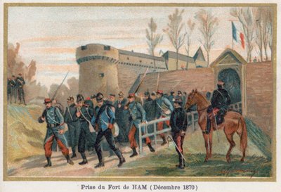 La Captura del Castillo de Ham de French School