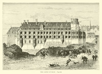 El Castillo de Blois de French School