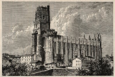 La Catedral Basílica de Santa Cecilia - catedral de Albi de French School