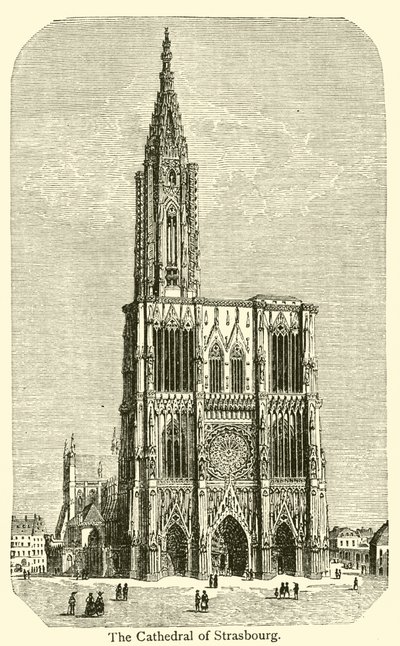 La Catedral de Estrasburgo de French School