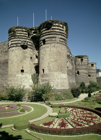 El Castillo de Angers de French School