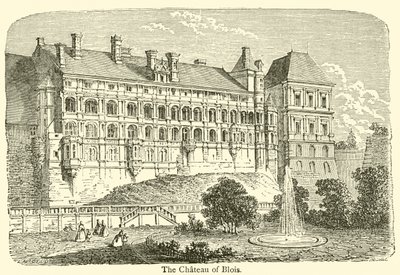 El Castillo de Blois de French School