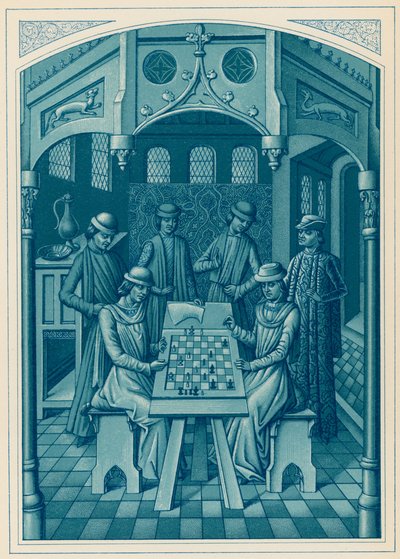Los jugadores de ajedrez de French School