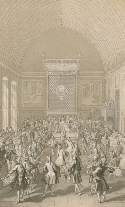 El banquete de coronación de French School