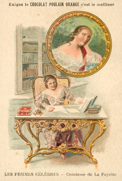 La Condesa de La Fayette, autora francesa de French School