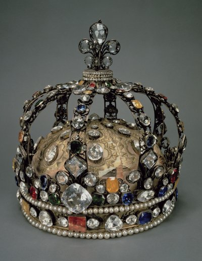 La Corona de Luis XV, 1722 de French School