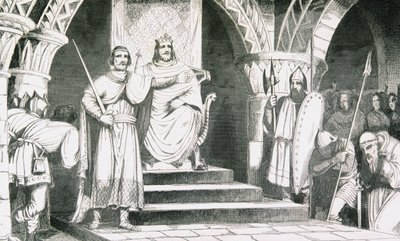 La Coronación de Chilperico II (670-720), de 