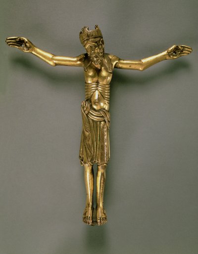 El Cristo Crucificado, francés, segunda mitad del siglo XII de French School