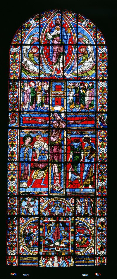 La Crucifixión y la Ascensión de French School