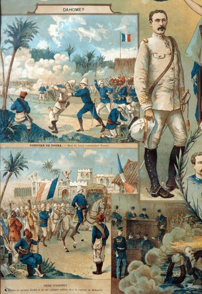 La Campaña de Dahomey de 1892 de French School